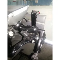 Universal X-Grip® UN7 mount for 7/8" tablets with yoke base for airplane pilots | BAYO