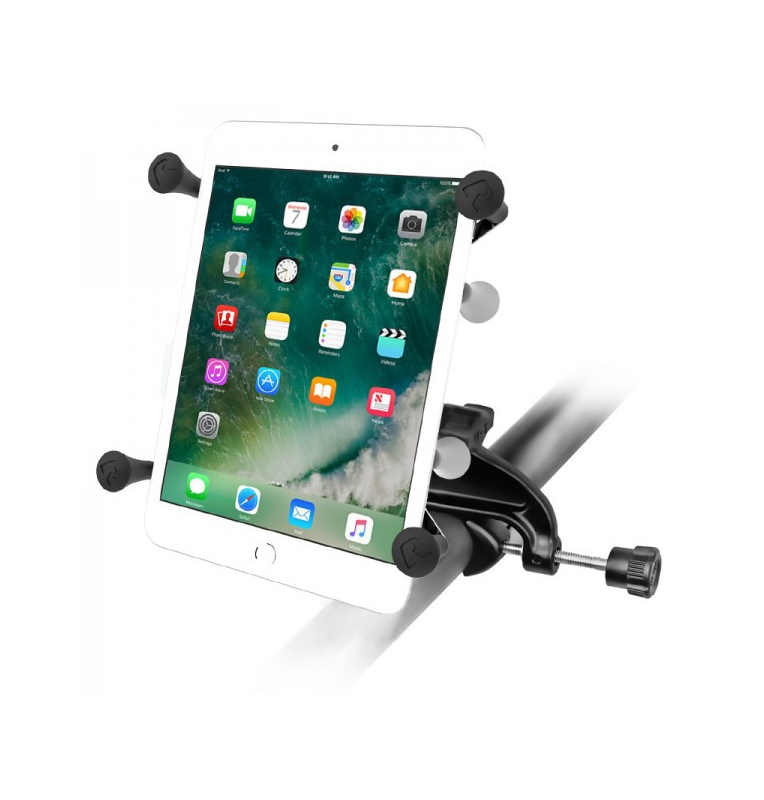 Support universel X-Grip® UN7 pour tablettes de 7/8" avec base étrier (yoke)