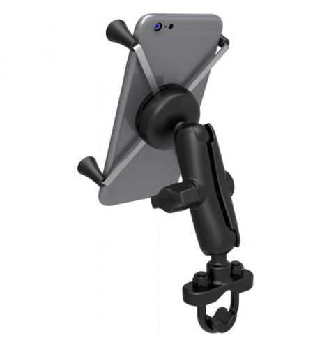 Support de guidon avec berceau de smartphone X-Grip® universel UN10 entre 5 et 6"