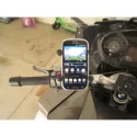 Handlebar mount X-Grip® UN7 for smartphones less than 5" for airplane pilots | BAYO