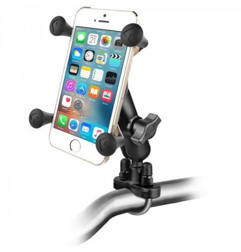 Support de guidon X-Grip® UN7 pour smartphone moins de 5"