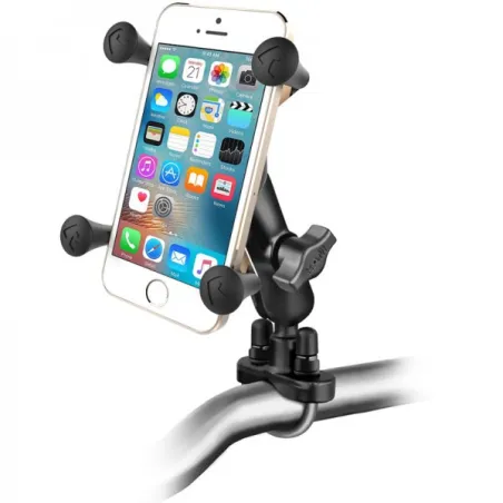 Support de guidon X-Grip® UN7 pour smartphone moins de 5"