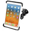 Suction mount with Tab-Tite™ cradle for 10" tablets for airplane pilots | BAYO