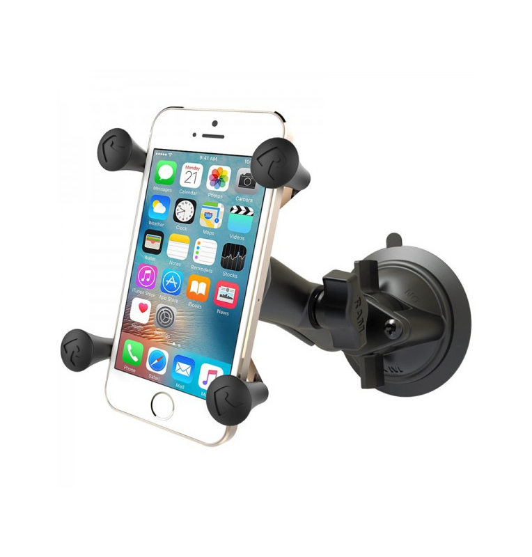 Kit ventouse X-Grip® UN7 pour smartphone moins de 5"