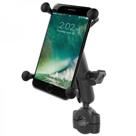 Collar mount for smartphones between 5 and 6 inches for airplane pilots | BAYO