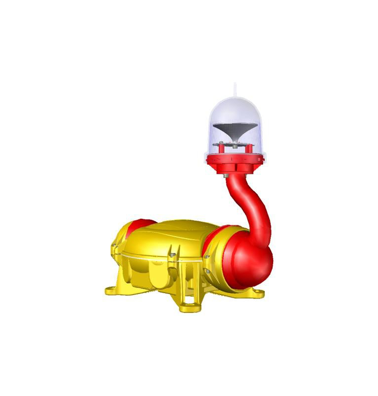 Balise portable Basse Intensité Lédéo Type A Rouge Balise portable Basse Intensité Lédéo Type A Rouge