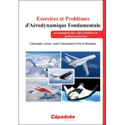 Exercises and Problems of Basic Aerodynamics (with solution codes in Python or Fortran) for airplane pilots | BAYO