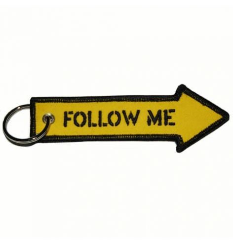 Porte-clés Follow me  - 1