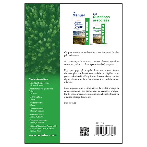 Questions Drone Pilot Manual. 2nd Edition for airplane pilots | BAYO