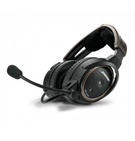 Bose A20 ANR double jacks avion - boîtier piles - sans bluetooth - haute impédance - câble droit