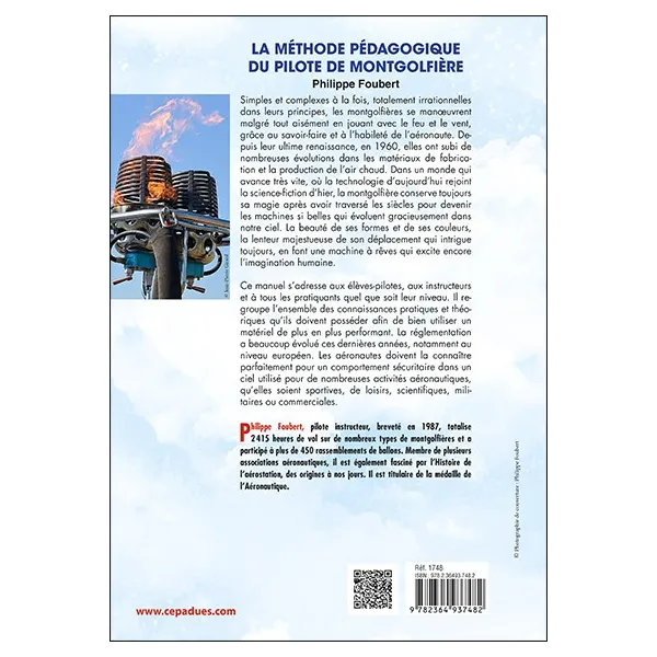 The Educational Method of the Hot Air Balloon Pilot for airplane pilots | BAYO