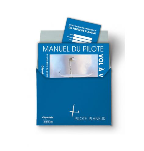 Pochette bleue du Pilote Planeur