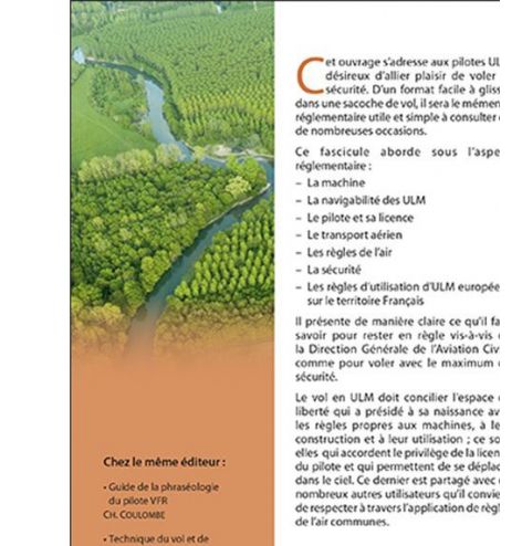 La réglementation ULM (8e édition) 