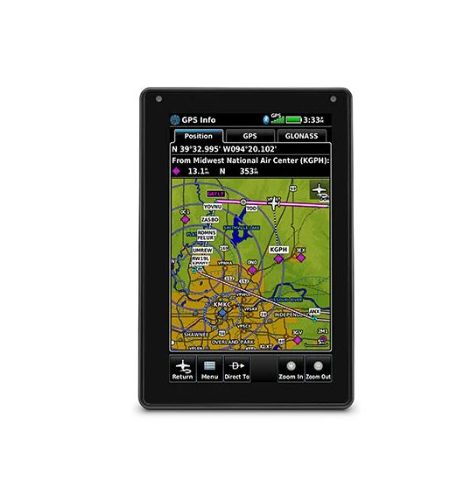 GPS portable aviation Garmin Aera 760