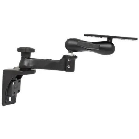 RAM-109V-2 - ARTICULATED ARM WITH BALL 3.8 CM - VERTICAL MOUNTING for airplane pilots | BAYO