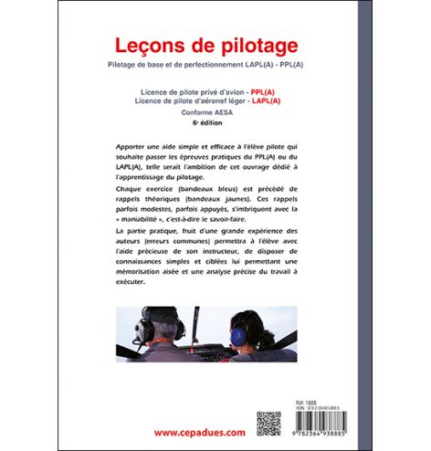 Leçons de pilotage 6e édition, Jacques Attias & Gabriel Dartaguiette