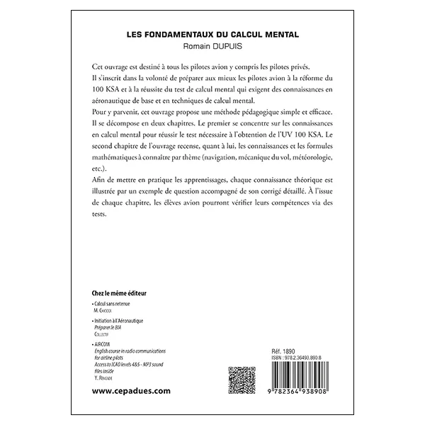 Les fondamentaux du calcul mental, Romain Dupuis