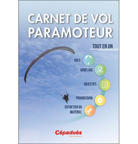 Carnet de vol paramoteur Cépaduès Editions - 1