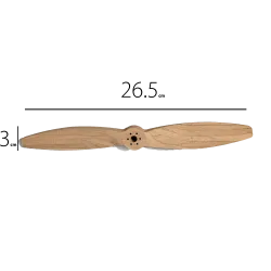 Wooden Propeller for airplane pilots | BAYO