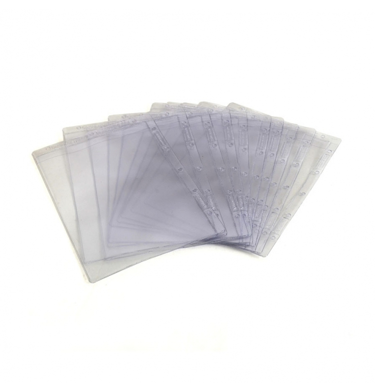 Netuno 250 pochettes transparentes adhésives pour bons de