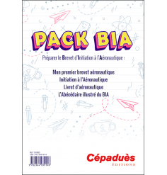 Pack BIA - Préparation du Brevet d'Initiation à l'Aéronautique - Coffret de 4 livres