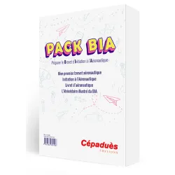 BIA Pack - Aeronautical Initiation Certificate Preparation - 4-book set for airplane pilots | BAYO