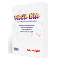 Pack BIA - Préparation du Brevet d'Initiation à l'Aéronautique - Coffret de 4 livres