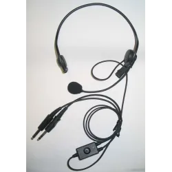 Pilot Com. PA21-GA Ultra-Light Headset for airplane pilots | BAYO