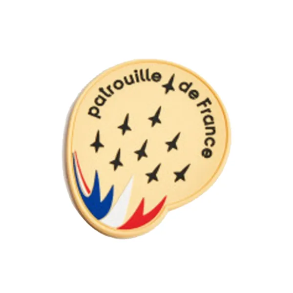 Patrouille de France rubber patch for airplane pilots | BAYO
