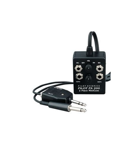 Pilot Communications Intercom portable pour 2 casques Pilot Communications - 1