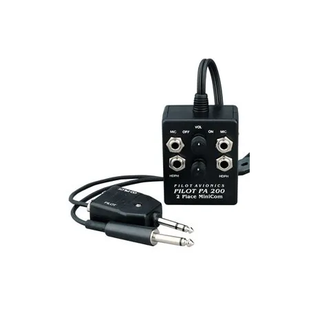 Pilot Communications Intercom portable pour 2 casques Pilot Communications - 1