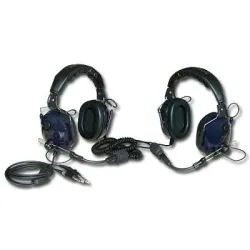 Pilot Com. PA8000 Gemini Interconnected Headset for airplane pilots | BAYO