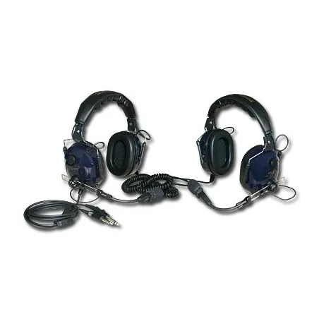 Pilot Com. PA8000 Gemini Interconnected Headset for airplane pilots | BAYO