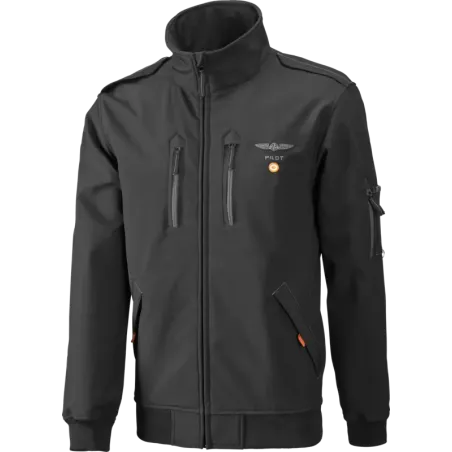 Design 4 Pilots Blouson coupe-vent noir