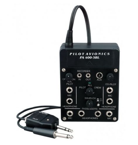 Pilot Communications Intercom portable pour 4 casques avec ASC Pilot Communications - 1