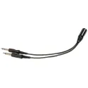 Adaptateur hélico NATO UK vers avion double jacks