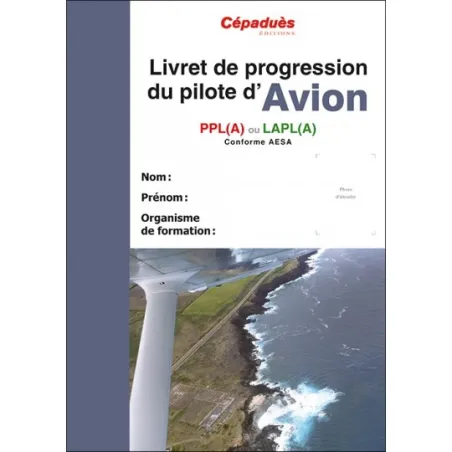 Livret de progression du pilote avion