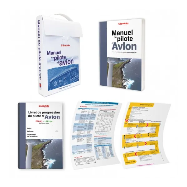 Airplane pilot manual briefcase for airplane pilots | BAYO