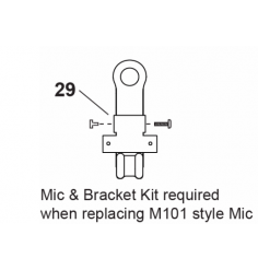 Mic & Bracket Kit w/DC-87