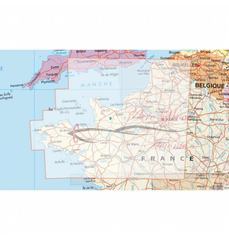 Cartes 2025 Nord-EstIGN OACI VFR Régionales Cartes 2025 Nord-EstIGN OACI VFR Régionales