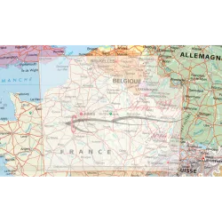 North-East Map - IGN for airplane pilots | BAYO