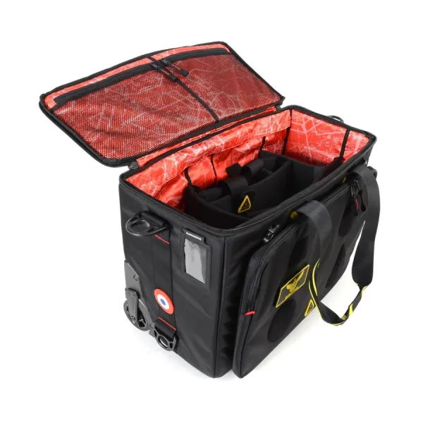 Flight Suitcase GRIZZLY Black Line pour pilotes d'avion | BAYO