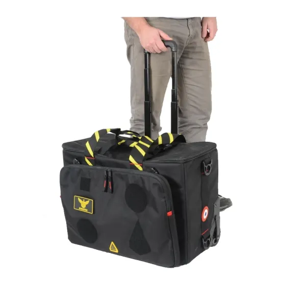 Flight Suitcase GRIZZLY Black Line pour pilotes d'avion | BAYO