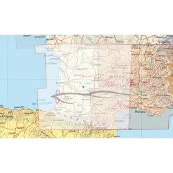 Laminated South-West Maps - IGN for airplane pilots | BAYO