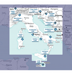 Italie | Carte VFR AIRMILLION