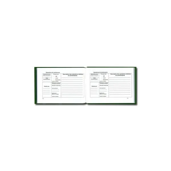 Carnet de route et entretien pour ULM