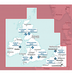 Carte VFR AIRMILLION UK 2023