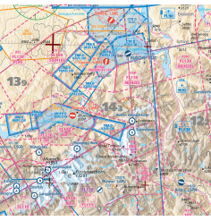 Carte VFR AIRMILLION Zoom 500 Alpes 2023