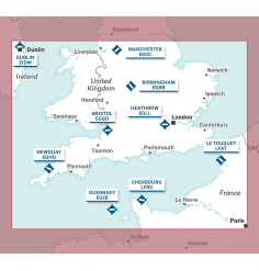 Carte VFR 2023 AIRMILLION ZOOM Southern UK