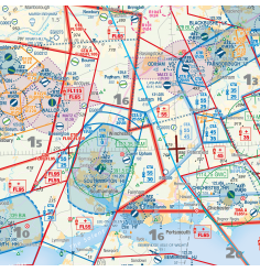 Carte VFR 2023 AIRMILLION ZOOM Southern UK